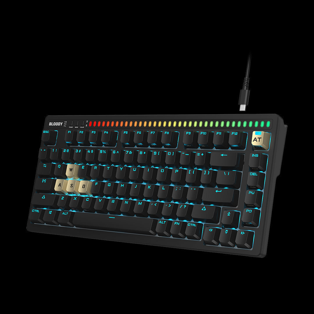 Bloody AT75 RGB 75% Mechanical Gaming Keyboard - Alpha Optical Switch MyGamingStore