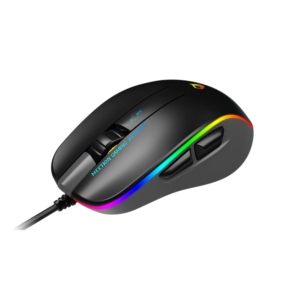 Meetion GM230 Wired RGB Gaming Mouse with Adjustable 12800 DPI MyGamingStore