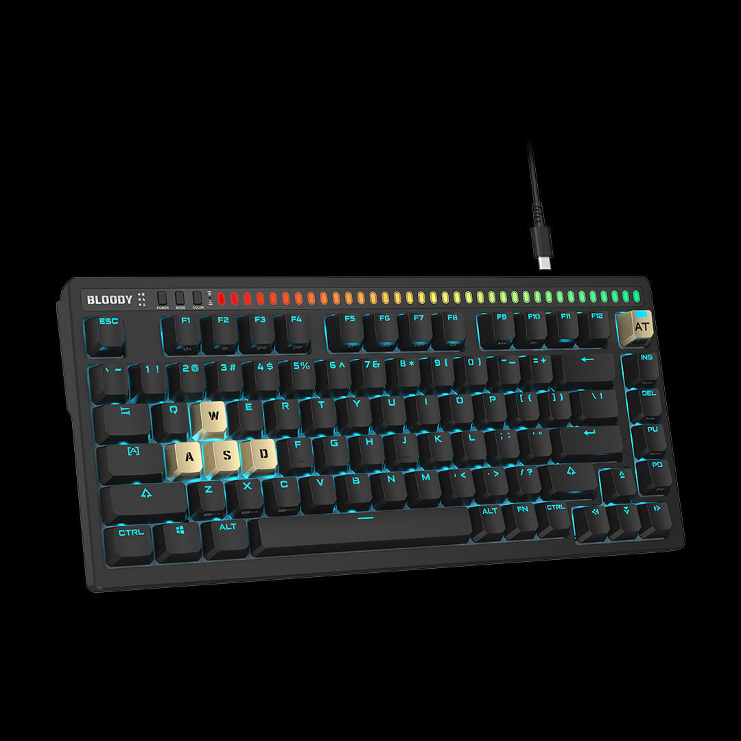 Bloody AT75 RGB 75% Mechanical Gaming Keyboard - Alpha Optical Switch MyGamingStore