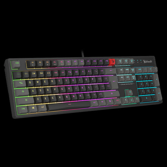 Bloody B230N Neon 100% RGB Wired Gaming Keyboard MyGamingStore