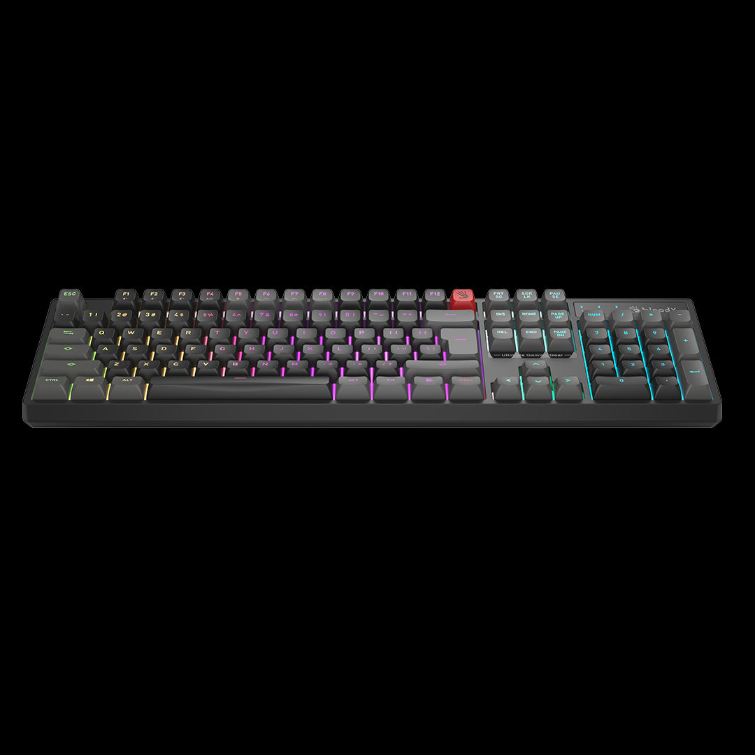 Bloody B230N Neon 100% RGB Wired Gaming Keyboard MyGamingStore