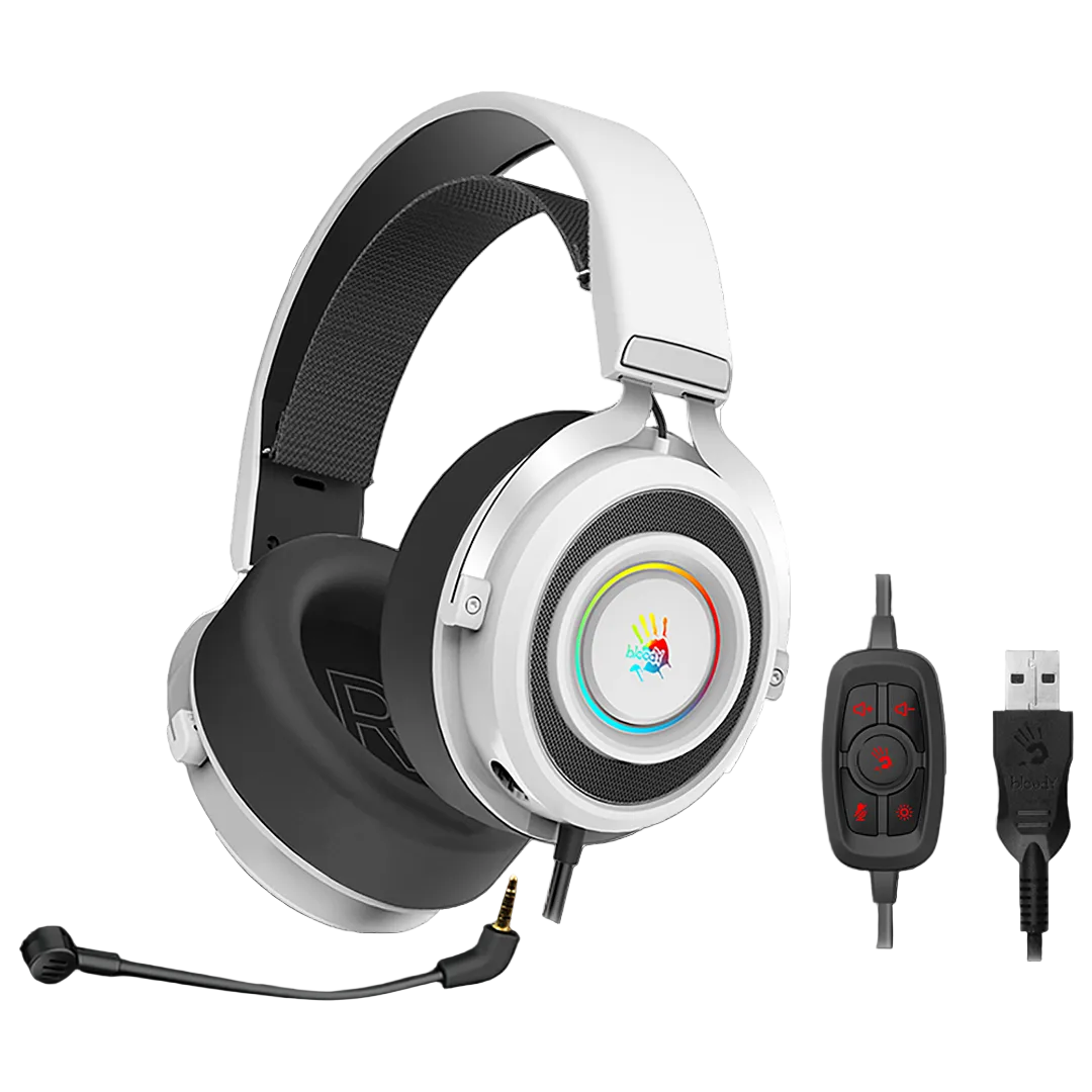 Bloody G535 Virtual 7.1 Surround Sound RGB Gaming Headset MyGamingStore