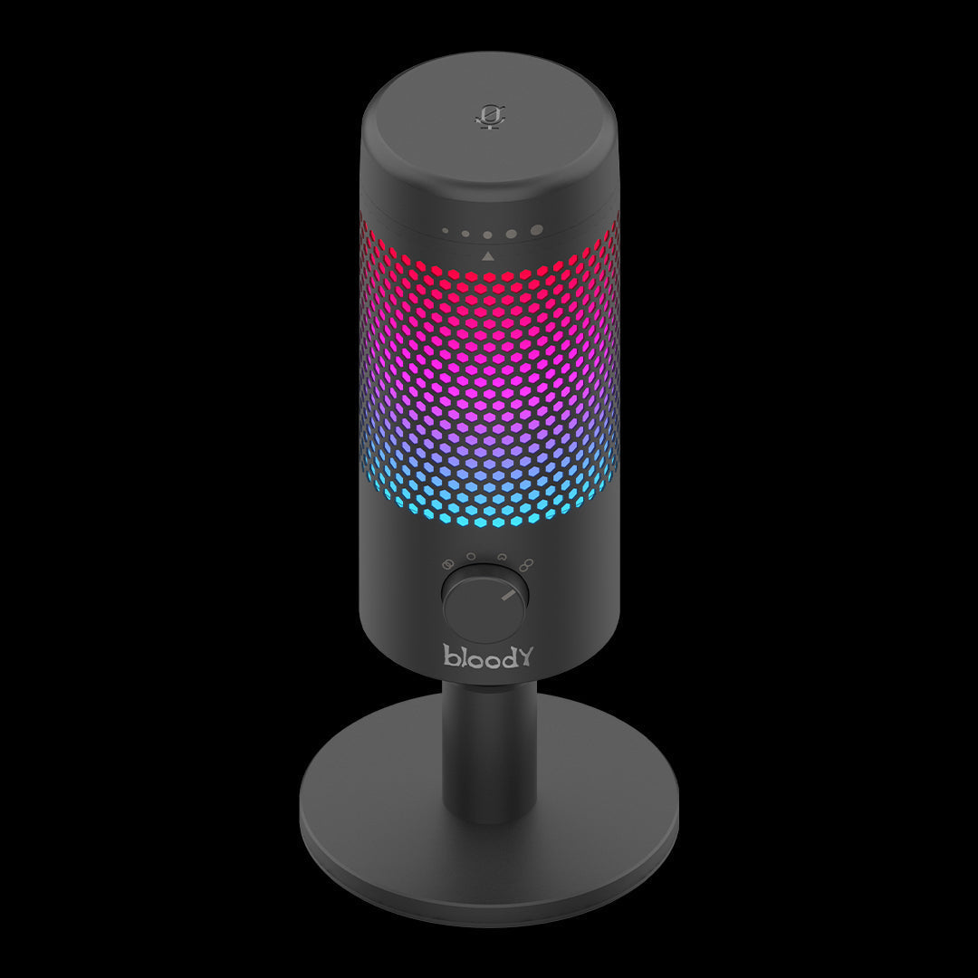 GM50 Pro USB Gaming Microphone for Streaming & Podcasting, Tap to Mute Sensor, RGB, 360 Rotate MyGamingStore