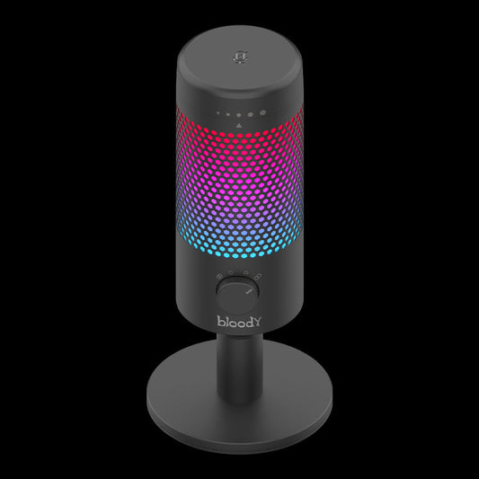 GM50 Pro USB Gaming Microphone for Streaming & Podcasting, Tap to Mute Sensor, RGB, 360 Rotate MyGamingStore