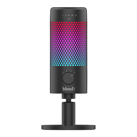 GM50 Pro USB Gaming Microphone for Streaming & Podcasting, Tap to Mute Sensor, RGB, 360 Rotate MyGamingStore
