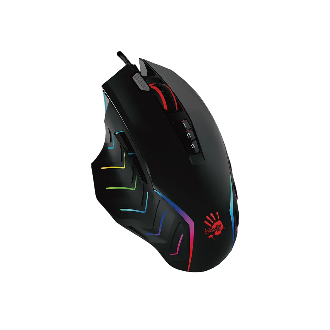 Bloody J95S RGB Wired Gaming Mouse with Dual Fire Animation MyGamingStore