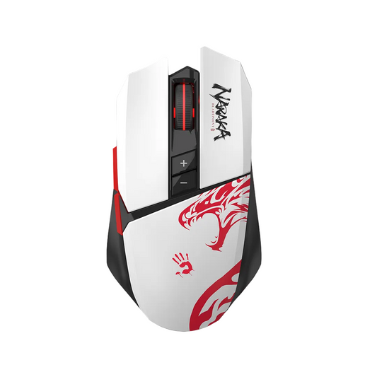 Bloody R36 Ultra Naraka Dual Mode Wireless Gaming Mouse - Naraka Edition, 12000 DPI, Dual Mode Connectivity, Up to 75 Hours Playtime MyGamingStore