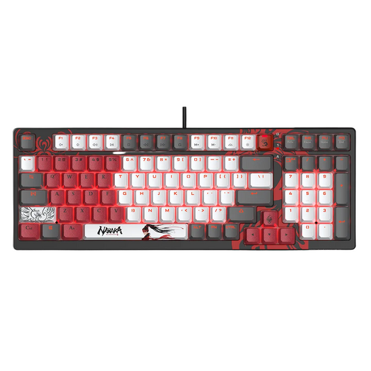 Bloody S98 RGB Wired  Mechanical Keyboard - Naraka Edition with  BLMS Switches, 98 Key Layout, Hot Swappable Switch , NKRO MyGamingStore