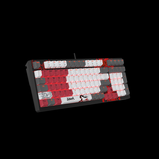 Bloody S98 RGB Wired  Mechanical Keyboard - Naraka Edition with  BLMS Switches, 98 Key Layout, Hot Swappable Switch , NKRO MyGamingStore