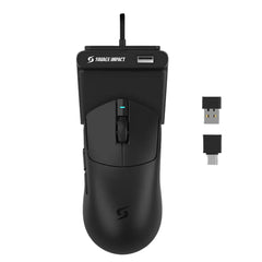 Bloody SG5 Wireless Gaming Mouse, 30000 DPI, 2.4GHz / USB Connection, Type c / Wireless Charging Dock, 8000Hz Polling Rate, Rapid Snap Rebound Technology MyGamingStore