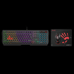 Bloody B1700 Neon Gaming Keyboard Mouse Mousepad Combo MyGamingStore
