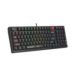 Bloody S98 RGB Wired  Mechanical Keyboard with BLMS Switches, 98 Key Layout, 25 PBT Keycaps, Hot Swappable, NKRO MyGamingStore