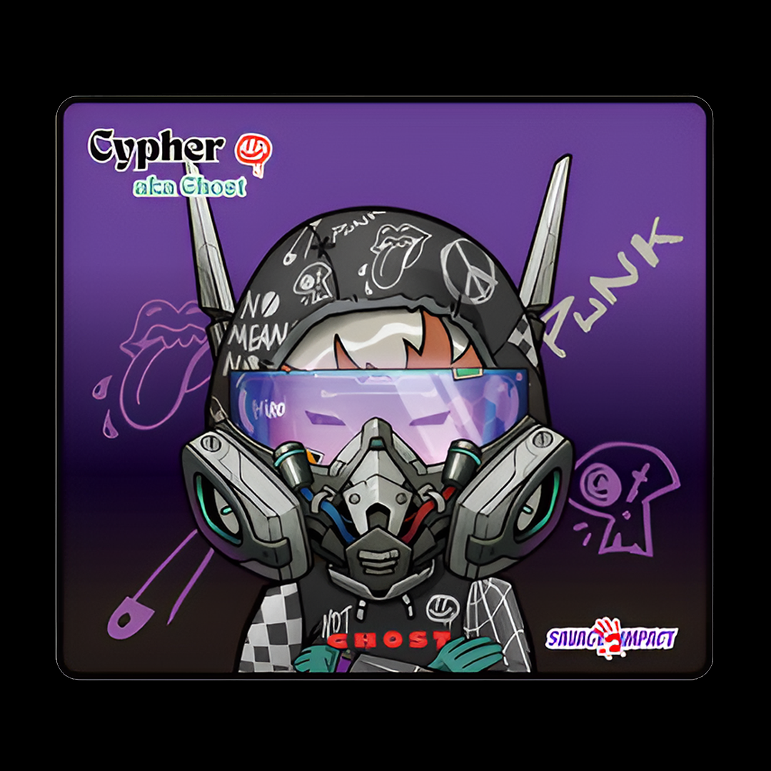 Bloody BP-45W X Savage Waterproof  45 x 40  Mouse Pad – Cypher Ghost MyGamingStore