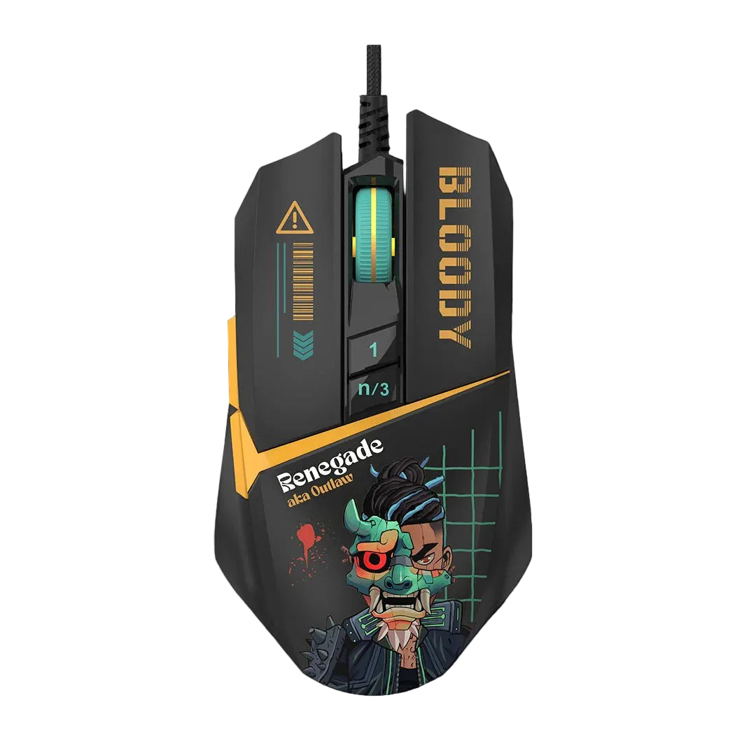 Bloody W63 Max Savage Impact RGB Gaming Mouse MyGamingStore